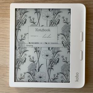 Kobo Libra 2 (BW), + Clear Case